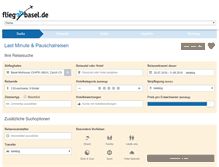 Tablet Screenshot of lastminute.flieg-ab-basel.de